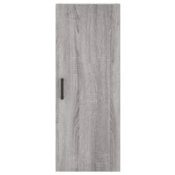 Berkfield Home Highboard Grey Sonoma 34.5x34x180 cm Engineered Wood - thumbnail 6