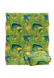 JQ Licensing Jl-Jp-Jq Dorado Fishing Tiki 2 Silky Touch Super Soft Throw Blanket 152 X 127 cm in White - thumbnail 2