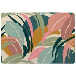 Benjamin Tate Design Artistic Abstract Leaves Designer Rug in Natural - Size: Large - thumbnail 1