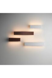Netlighting Bodhi Integrated LED Wall Textured Matt White Paint & Frosted Acrylic 2 Light Dimmable IP20 - thumbnail 5