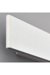 Netlighting Bodhi Integrated LED Wall Textured Matt White Paint & Frosted Acrylic 2 Light Dimmable IP20 - thumbnail 3