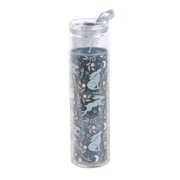 Something Different Midnight Hare Wild Tulips Tube Candle in Navy - thumbnail 3