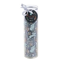 Something Different Midnight Hare Wild Tulips Tube Candle in Navy