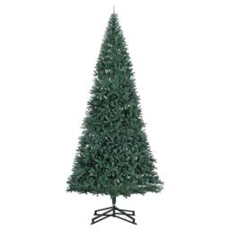 Berkfield Home Artificial Pre-lit Christmas Tree with Ball Set Green 500 cm - thumbnail 5
