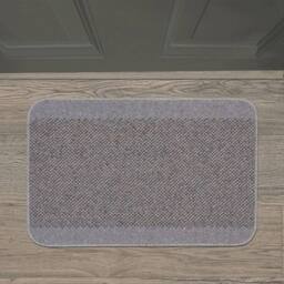The Rug Shop UK Silver Machine Washable AntiSlip Floor Mat - Size: 67 cm x 200 cm - thumbnail 2