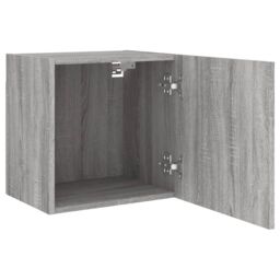 Berkfield Home TV Wall Cabinet Grey Sonoma 40.5x30x40 cm Engineered Wood - thumbnail 6