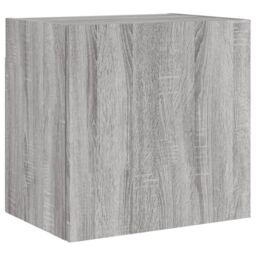 Berkfield Home TV Wall Cabinet Grey Sonoma 40.5x30x40 cm Engineered Wood - thumbnail 2