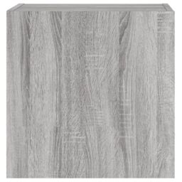 Berkfield Home TV Wall Cabinet Grey Sonoma 40.5x30x40 cm Engineered Wood - thumbnail 7