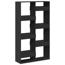 Berkfield Home Room Divider Black 100x33x175 cm Engineered Wood - Size: 100 x 33 x 175 cm - thumbnail 2