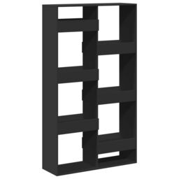 Berkfield Home Room Divider Black 100x33x175 cm Engineered Wood - Size: 100 x 33 x 175 cm - thumbnail 6