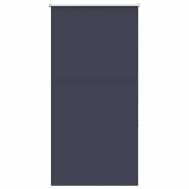 Berkfield Home Roller Blind Blackout Marine 75x130 cm Fabric Width 70.7 cm Polyester in Navy - image 1