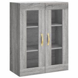 Berkfield Home Highboard Grey Sonoma 69.5x34x180 cm Engineered Wood - thumbnail 5