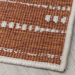 runrug Carpet Runner Rug - Indoor/Outdoor, Reversible, 2mm - 'Aperol Spritz' in Terracotta - Size: 70 cm x 240 cm - thumbnail 2