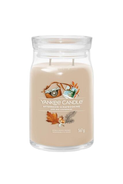 Yankee Candle Afternoon Scrapbooking Signature Large Jar Candle - image 1