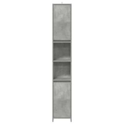 Berkfield Home Bathroom Cabinet Concrete Grey 30x30x183.5 cm Engineered Wood - thumbnail 4