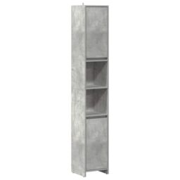 Berkfield Home Bathroom Cabinet Concrete Grey 30x30x183.5 cm Engineered Wood - thumbnail 2