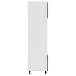 Berkfield Home Oven Cabinets 2 pcs Kalmar Old Wood Engineered Wood in Brown - thumbnail 6