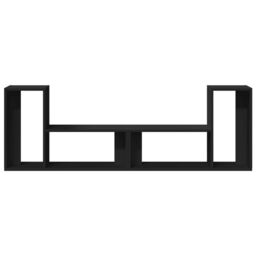 Berkfield Home TV Cabinets 2 pcs Black 75x30x50 cm Engineered Wood - Size: 75 x 30 x 50 cm - thumbnail 6