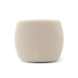 Lemon Pavilion Furniture Clay Indoor Tub Chair - Sherpa - L79.5xW82xH72 cm - Cotton - Flat Pack in Light Beige - thumbnail 3