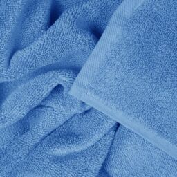Allure Bath Fashions Luxury Zero Twist Egyptian Cotton Face Cloths - Pack of 4 in Blue - thumbnail 2