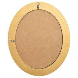 Berkfield Home Wall Mirror Baroque Style 50x60 cm Gold - thumbnail 5