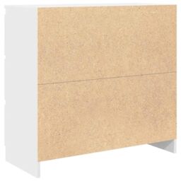 Berkfield Home Sideboard White 80x35x76 cm Engineered Wood - Size: 80 x 35 x 76 cm - thumbnail 8