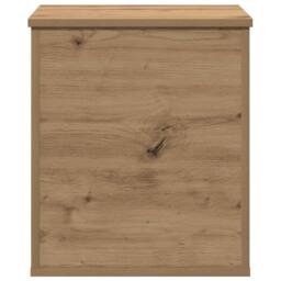 Berkfield Home Storage Box - Artisan Oak - 40x42x46 cm - Engineered Wood in Brown - Size: 40 x 42 x 46 cm - thumbnail 7