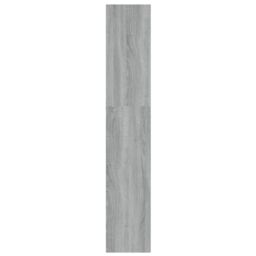 Berkfield Home Book Cabinet/Room Divider Grey Sonoma 100x30x166 cm - Size: 100 x 30 x 166 cm - thumbnail 6