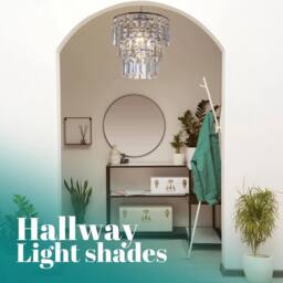 EONLION 3-Tier Crystal Lamp Shade for Ceiling & Table in Clear - thumbnail 3