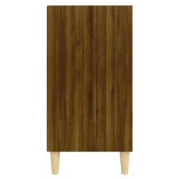 Berkfield Home Sideboard Brown Oak 57x35x70 cm Engineered Wood - Size: 57 x 35 x 70 cm - thumbnail 5