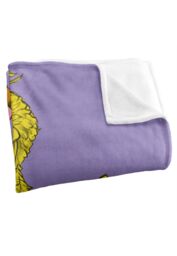 Sesame Street Big Bird Painted Silky Touch Super Soft Throw Blanket 152 X 127 cm in White - thumbnail 3