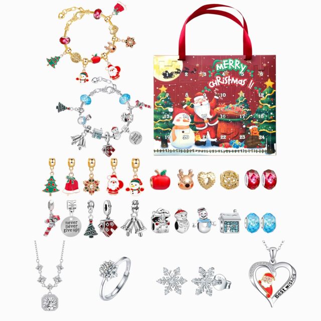 Lovii Women's The Ultimate Sparkling 24-Day Luxury Advent Calendar in Red - image 1