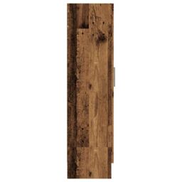 Berkfield Home Book Cabinet Old Wood 82.5x30.5x115 cm Engineered Wood in Brown - thumbnail 6