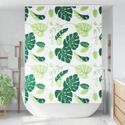 Berkfield Home Shower Roller Blind with Cassette 150x240 cm Fabric Width 146 cm in Green