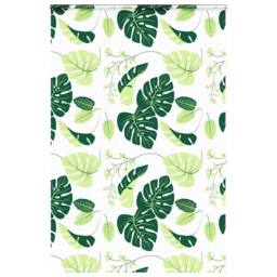Berkfield Home Shower Roller Blind with Cassette 150x240 cm Fabric Width 146 cm in Green - thumbnail 2