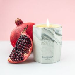 âme pure Soy Wax Scented Candle Sweet Pomegranate in Natural - thumbnail 7