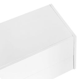 Matteo High-Gloss Black & White TV Unit with LED Lights & Ample Storage - thumbnail 7