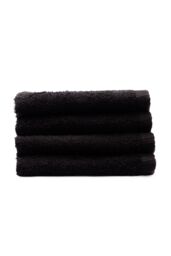 Catherine Lansfield 'Quick Dry' Face Cloth 4 Pack in Black - thumbnail 3