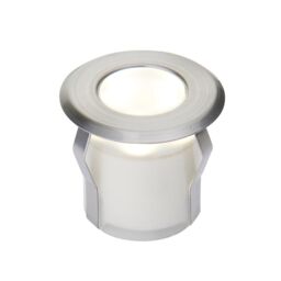Netlighting Cove LED Outdoor Recessed Guide Marine Grade Brushed Stainless Steel 4000K IP67 in Grey - thumbnail 1