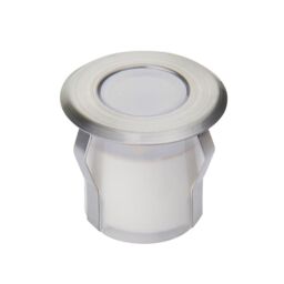 Netlighting Cove LED Outdoor Recessed Guide Marine Grade Brushed Stainless Steel 4000K IP67 in Grey - thumbnail 2