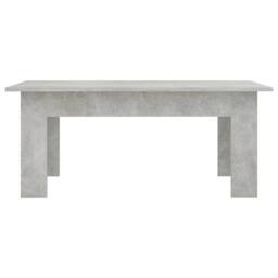 Berkfield Home Coffee Table Concrete Grey 100x60x42 cm Engineered Wood - Size: 100 x 60 x 42 cm - thumbnail 4