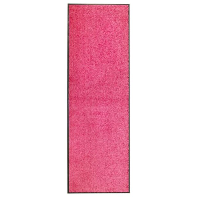 Berkfield Home Doormat Washable Pink 60x180 cm - image 1