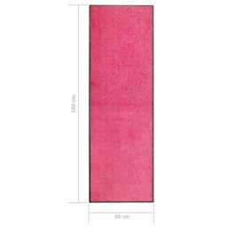 Berkfield Home Doormat Washable Pink 60x180 cm - thumbnail 6