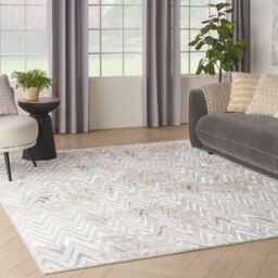 The Rug Shop UK Modern Abstract Polyester Easy To Cream Clean Area Rug - Size: 240 cm x 300 cm - thumbnail 2