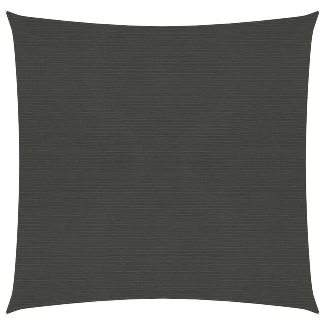 Berkfield Home Sunshade Sail 160 g/m ² Anthracite 4x4 m HDPE in Black - image 1