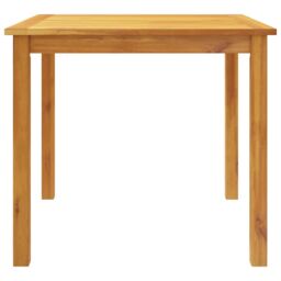 Berkfield Home 5 Piece Garden Dining Set Solid Wood Acacia in Brown - thumbnail 4