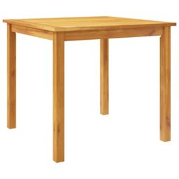 Berkfield Home 5 Piece Garden Dining Set Solid Wood Acacia in Brown - thumbnail 3