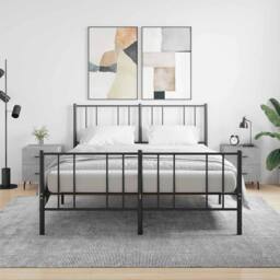 Berkfield Home Bedside Cabinets 2 pcs Concrete Grey 40x35x47.5 cm Engineered Wood - thumbnail 2