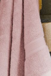 CHRISTY 'Serene' Soft Tone 100% Combed Cotton 8 Piece Towel Bale in Dusty Pink - thumbnail 3