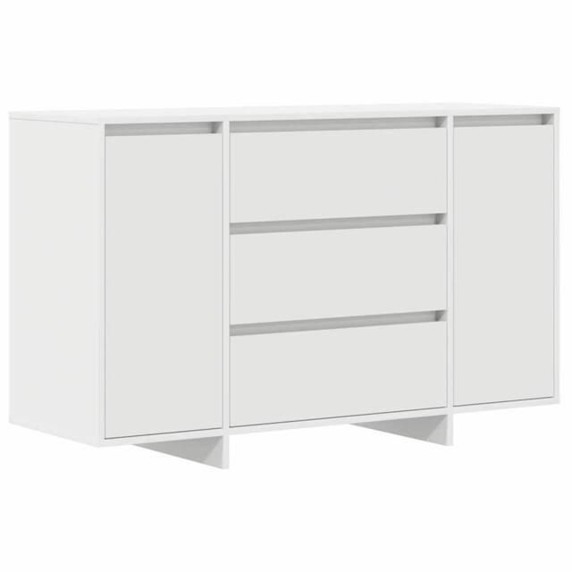 Berkfield Home Sideboard White 120x41x75 cm Engineered Wood - Size: 120 x 41 x 75 cm - image 1